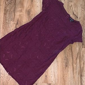 Banana republic lace shift dress